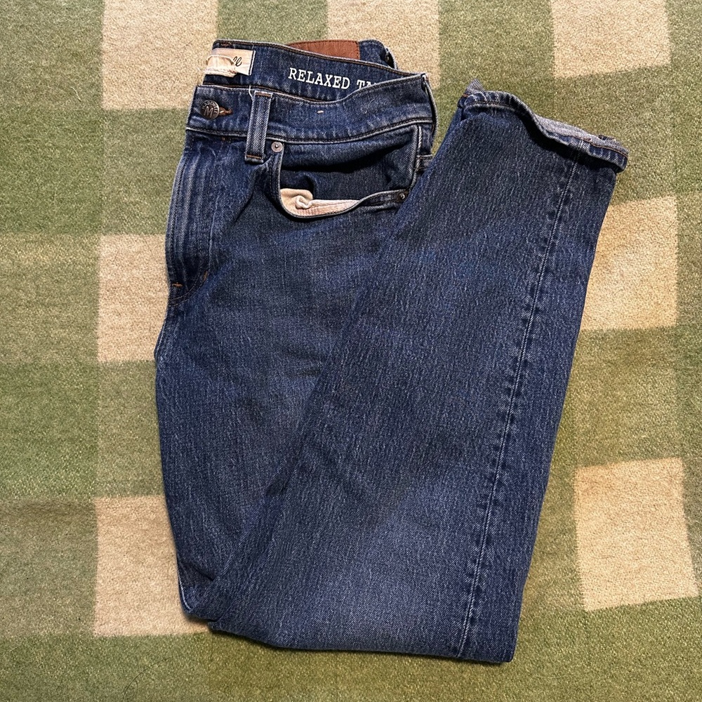 Madewell men’s relaxed taper fit jeans